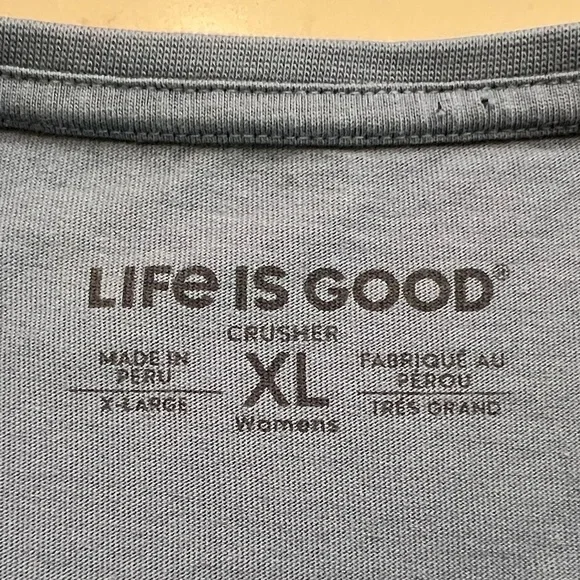 Life is Good “Let It Snow… Someplace Else” Crusher Tee Shirt - Picture 5 of 8